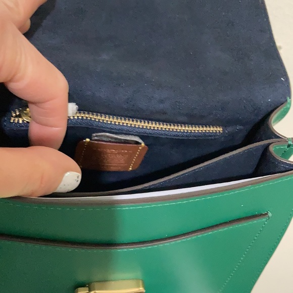 Coach Tabby Top 20 Mixed leather Green - Picture 8 of 9